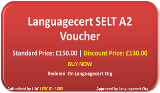 Languagecert International Esol-Selt A2 Voucher. Valid For 6 Months on Languagecert.Org | Buy Now!